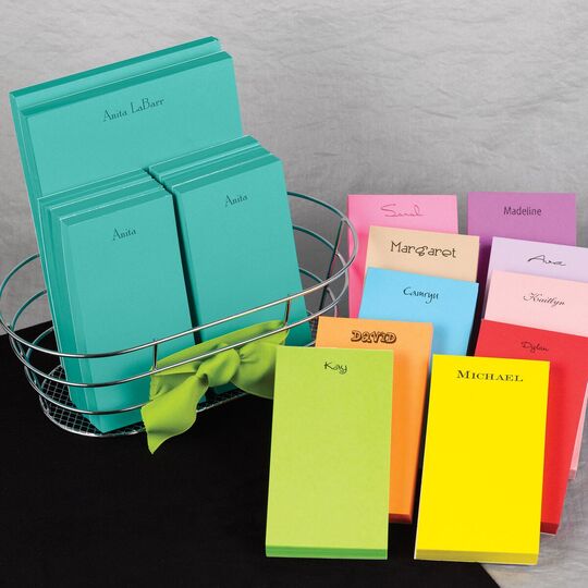 Eight Colorful Notepad Set